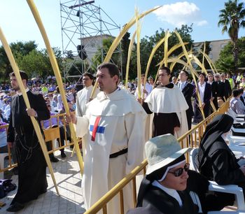 Pendant la procession