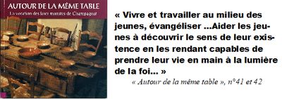 Document Autour de la même table