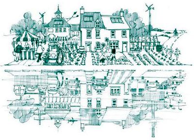 Dessin village