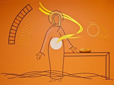 Annonciation - peinture NDH Annonciation - peinture NDH
